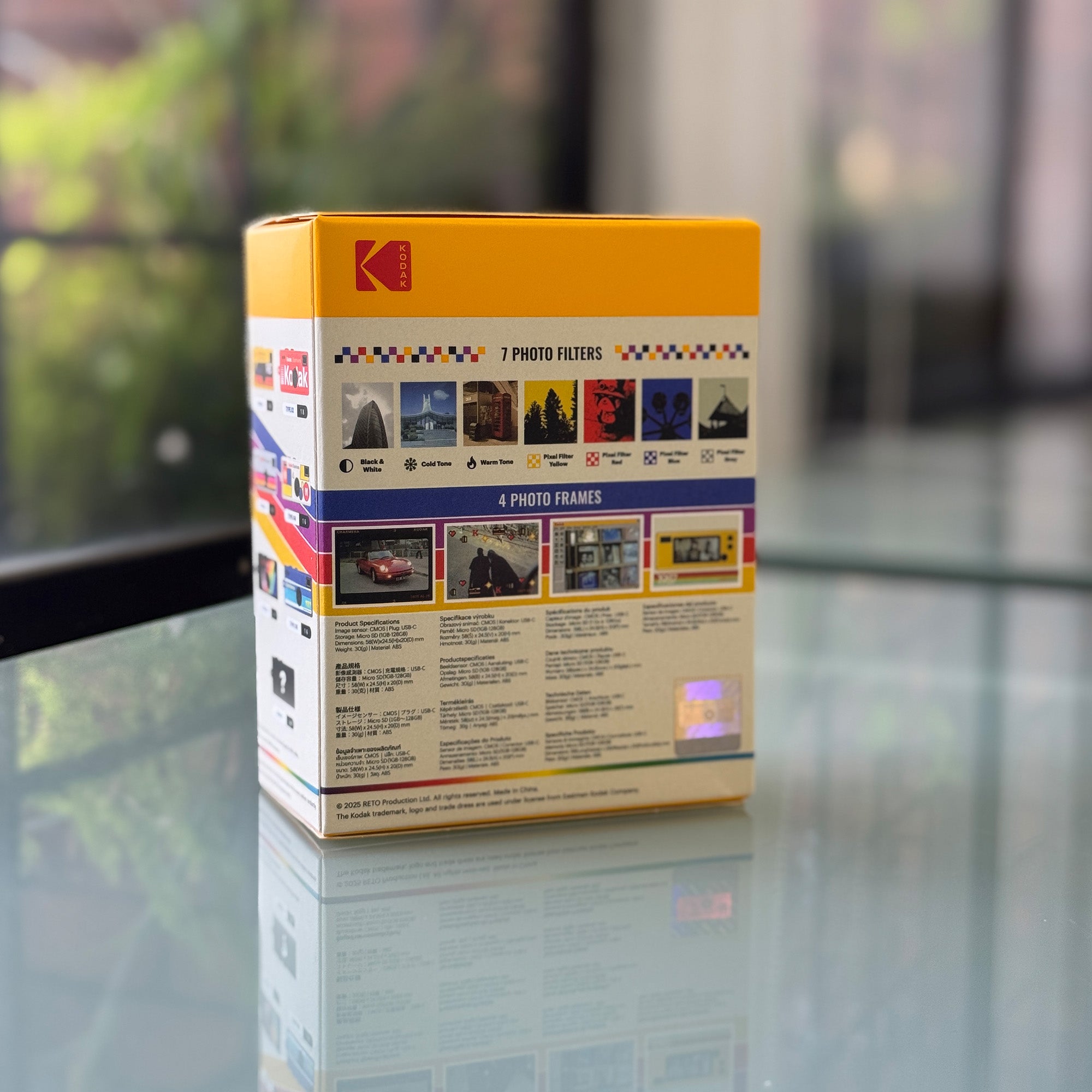 Kodak Charmera - Keychain Cámara Digital con Micro SD 64GB