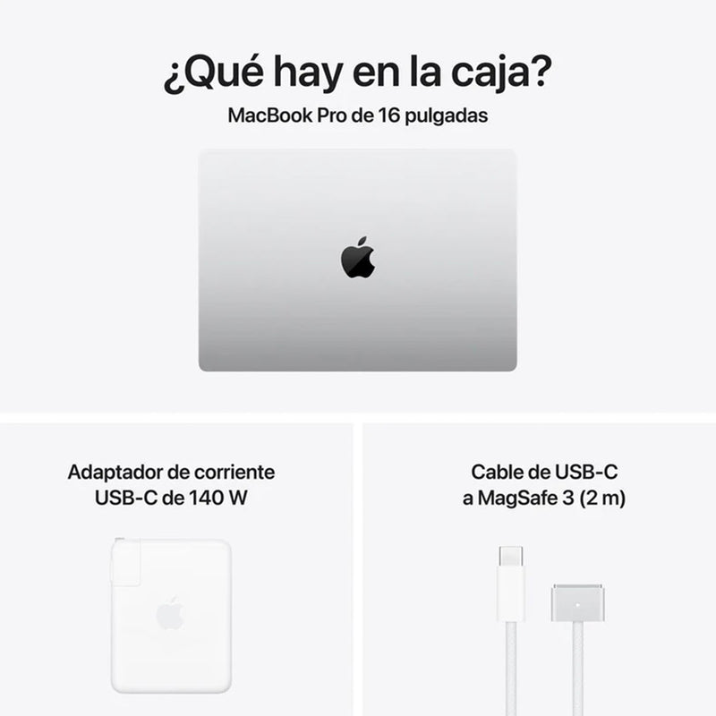 MacBook Pro 16" (M5 PRO) Plata 6