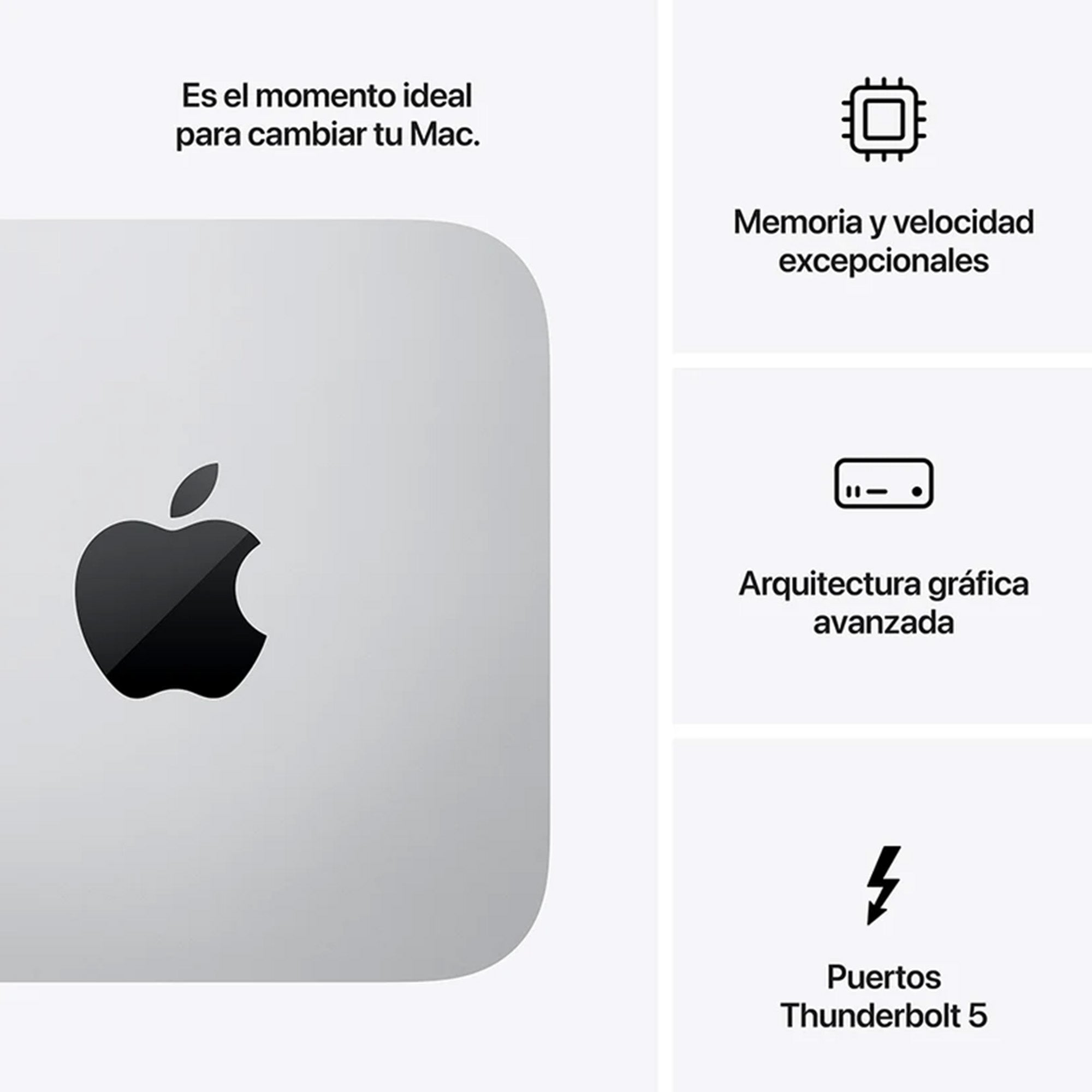 Mac Mini (M4) Plata 5