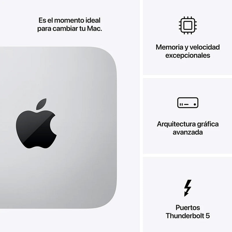 Mac Mini (M4) Plata 5