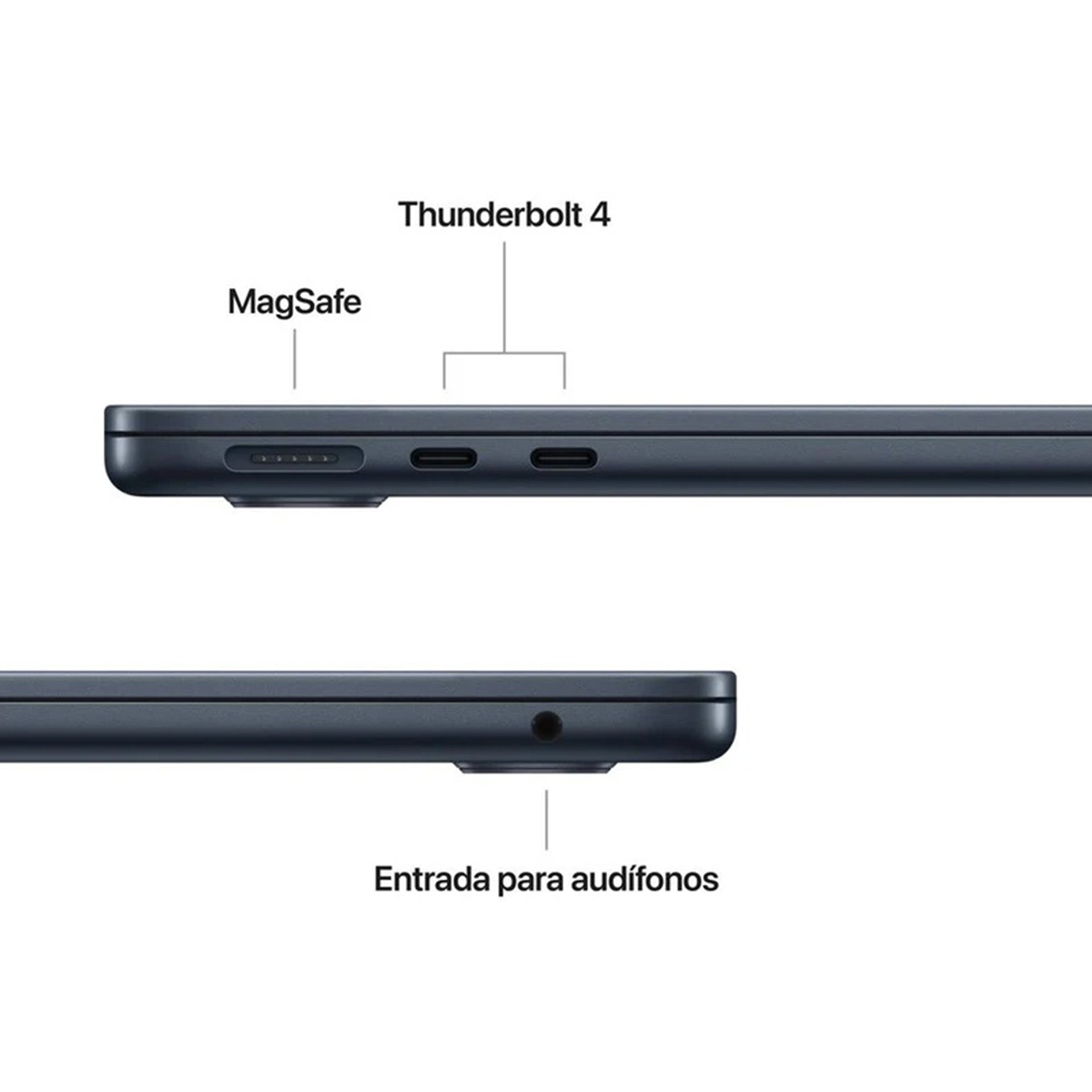MacBook Air 13 M5 Media Noche 4