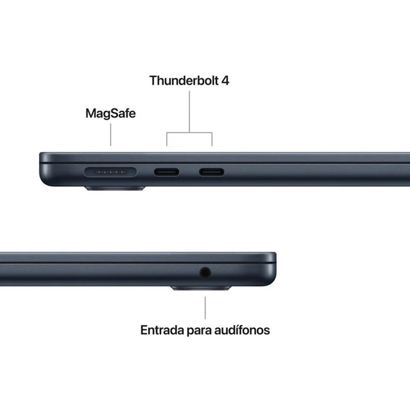MacBook Air 13 M5 Media Noche 4