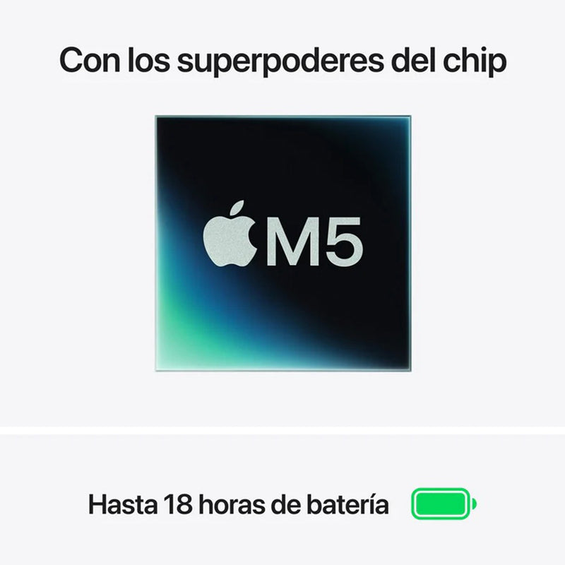 MacBook Air 13 M5 Plata 3
