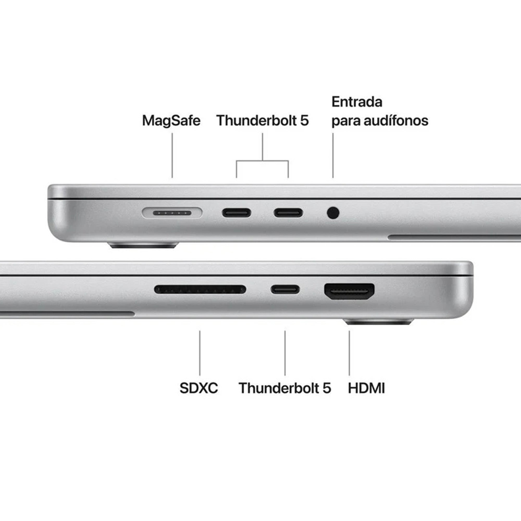 MacBook Pro 16" (M5 PRO) Plata 5