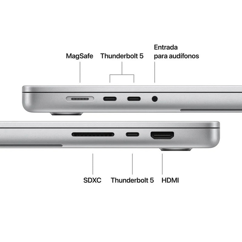 MacBook Pro 16" (M5 PRO) Plata 5