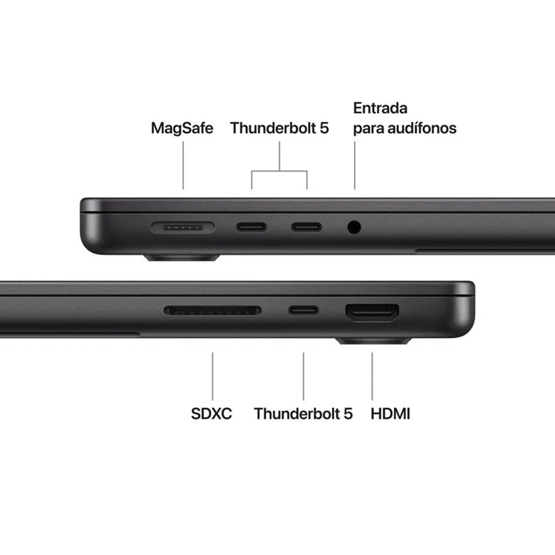 MacBook Pro 14" (M5 MAX) Negro espacial 5