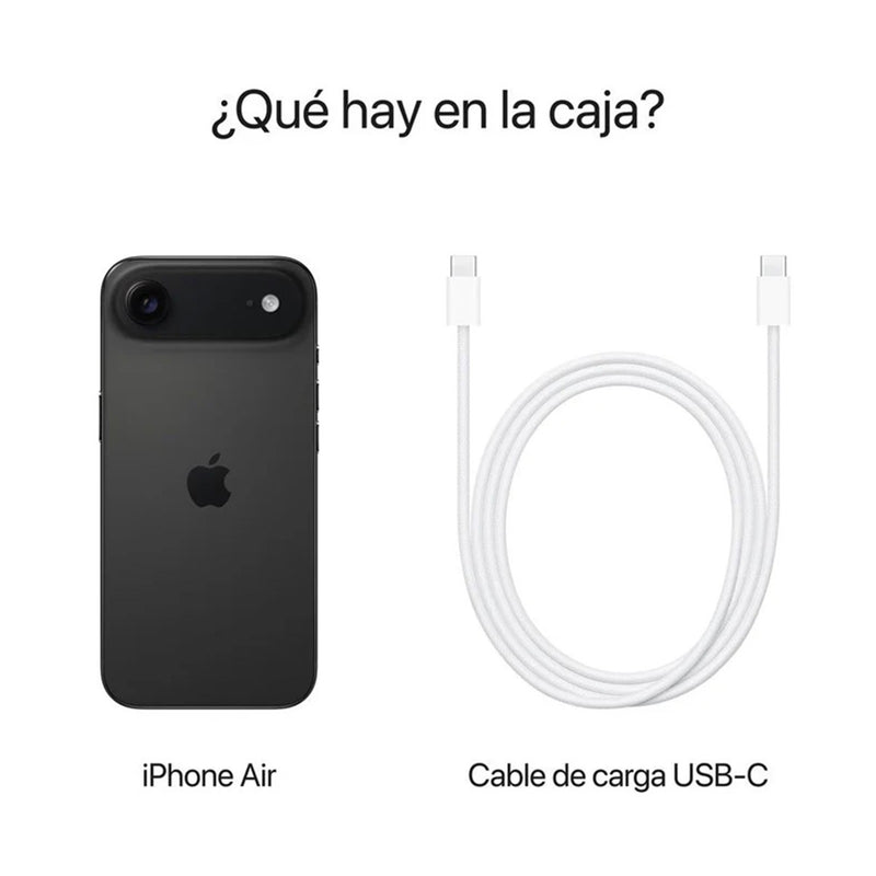 iPhone Air Negro espacial 6
