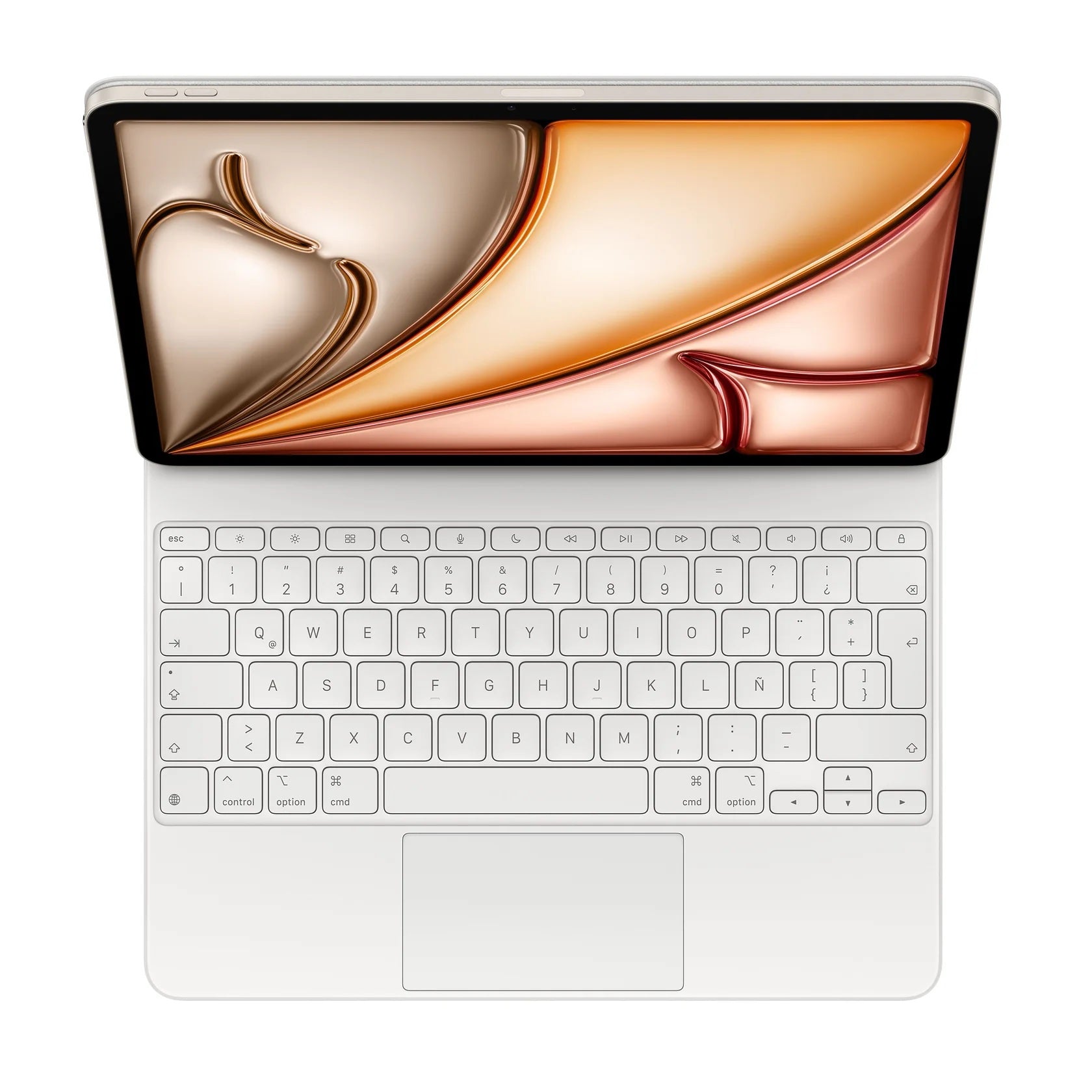 Magic Keyboard para iPad Air 13" (M3) Blanco 2