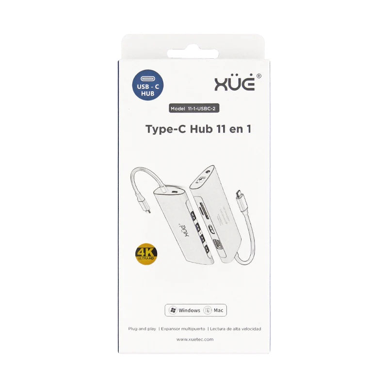 HUB USB- C 11 en 1 CNV-HCX-1171 5