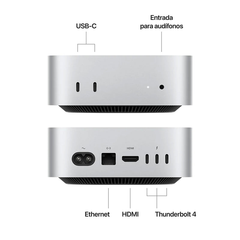 Mac Mini (M4 PRO) Plata 3