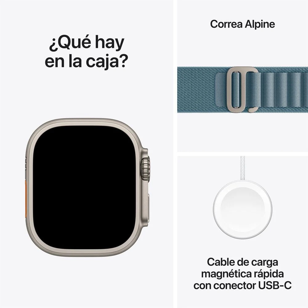 Apple Watch Ultra 3 49mm Titanio natural 8