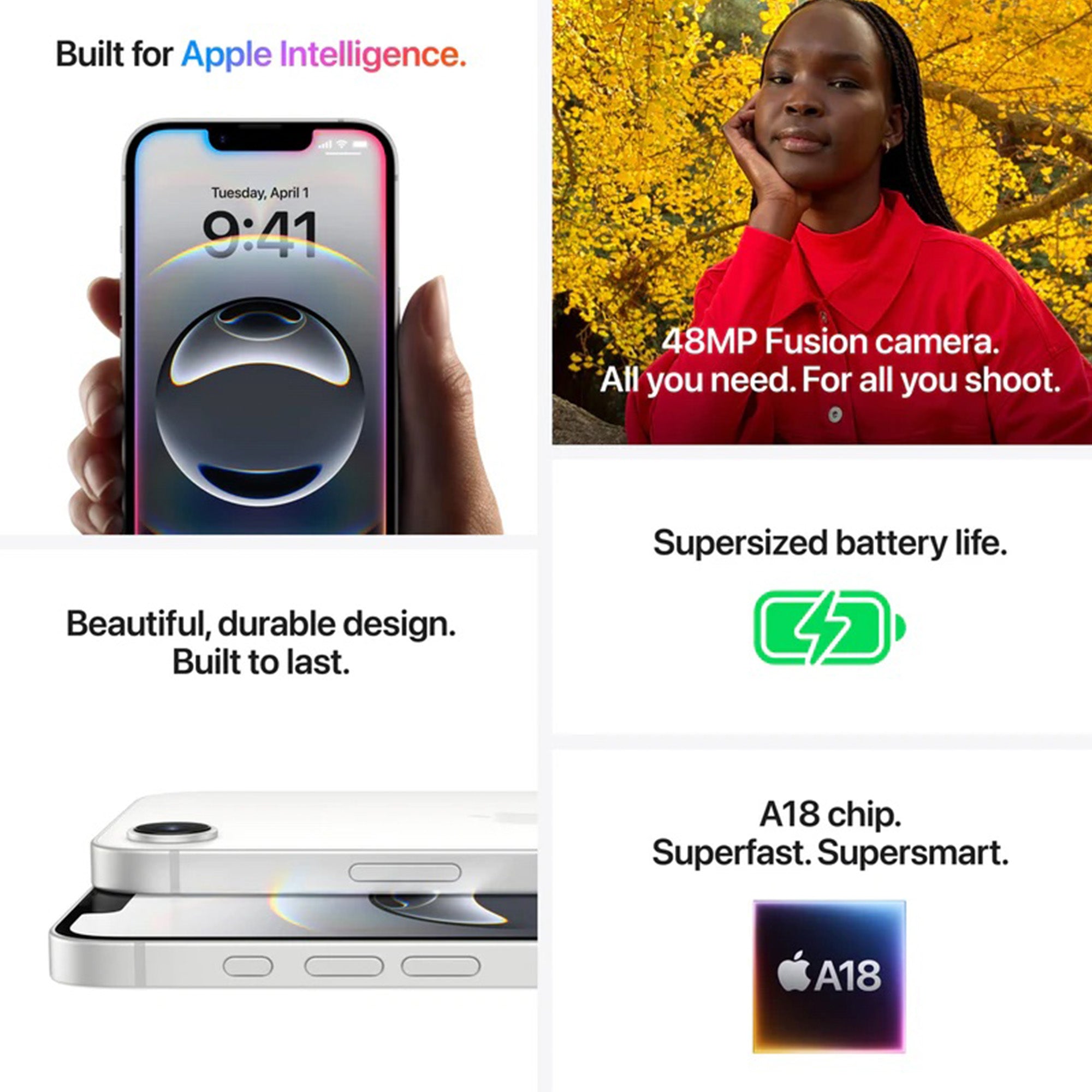 iPhone 16e Blanco 5