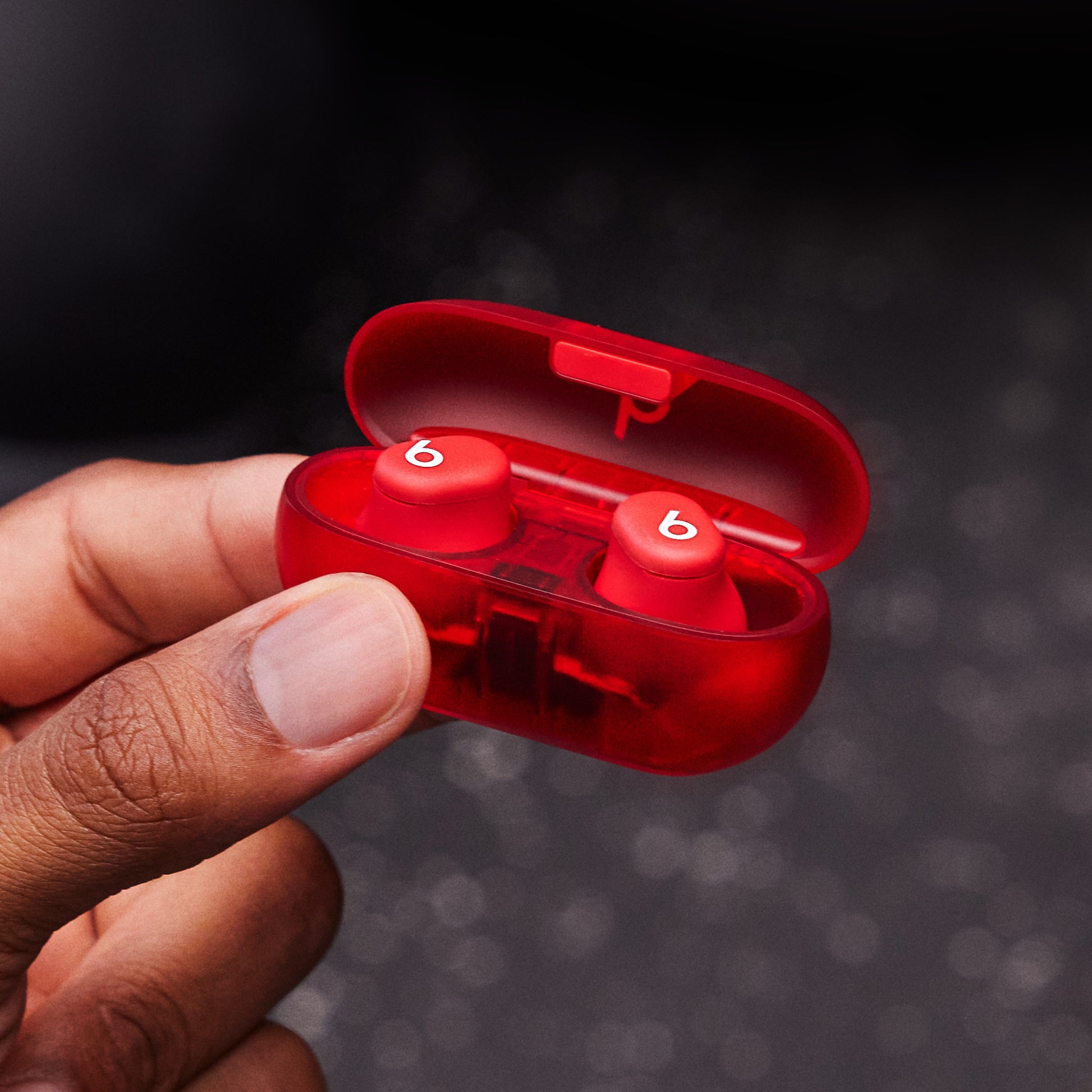 Beats Solo Buds Rojo cristalino 6