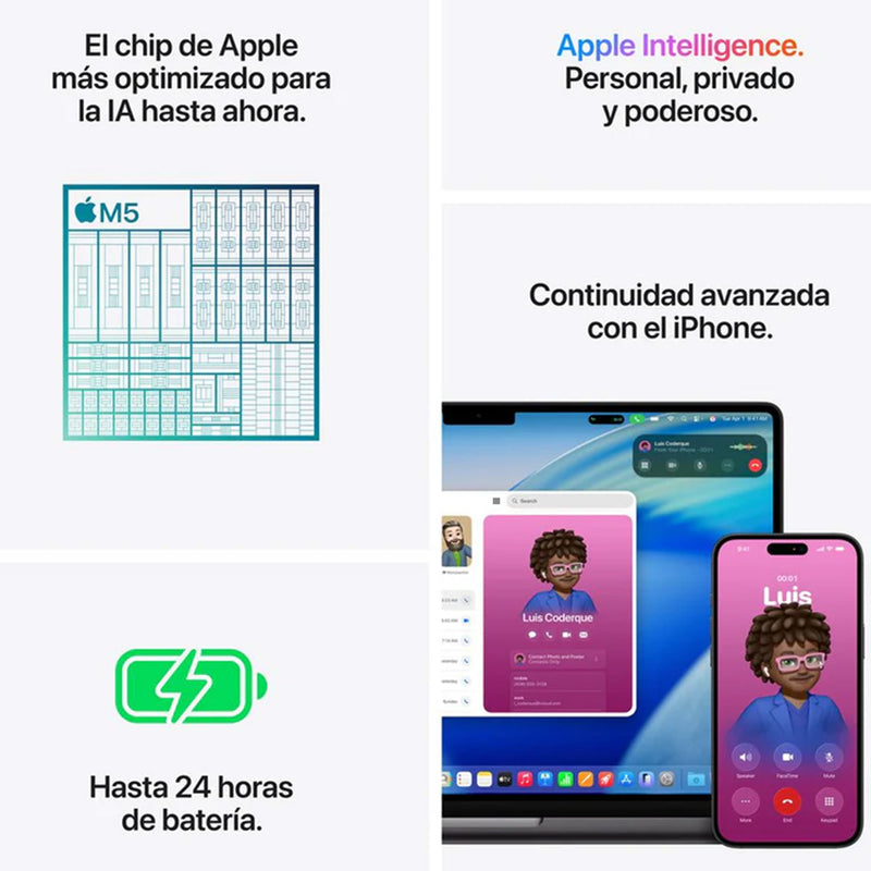 MacBook Pro 14" (M5) Negro espacial 6