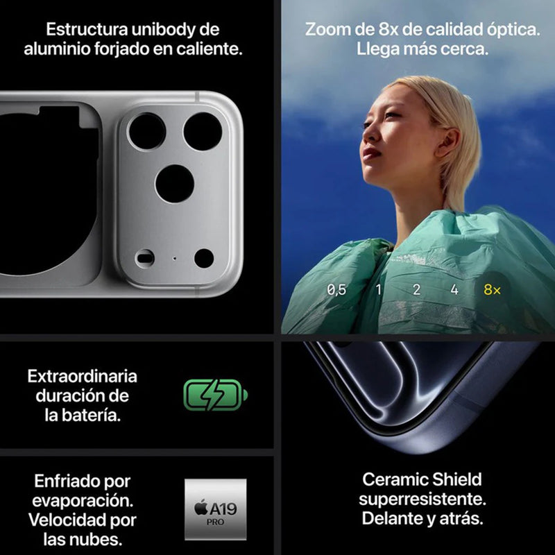 iPhone 17 Pro Max Plata 4