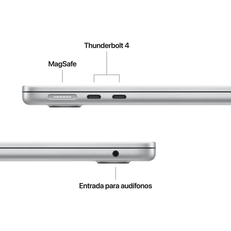 MacBook Air 13 M5 Plata 4