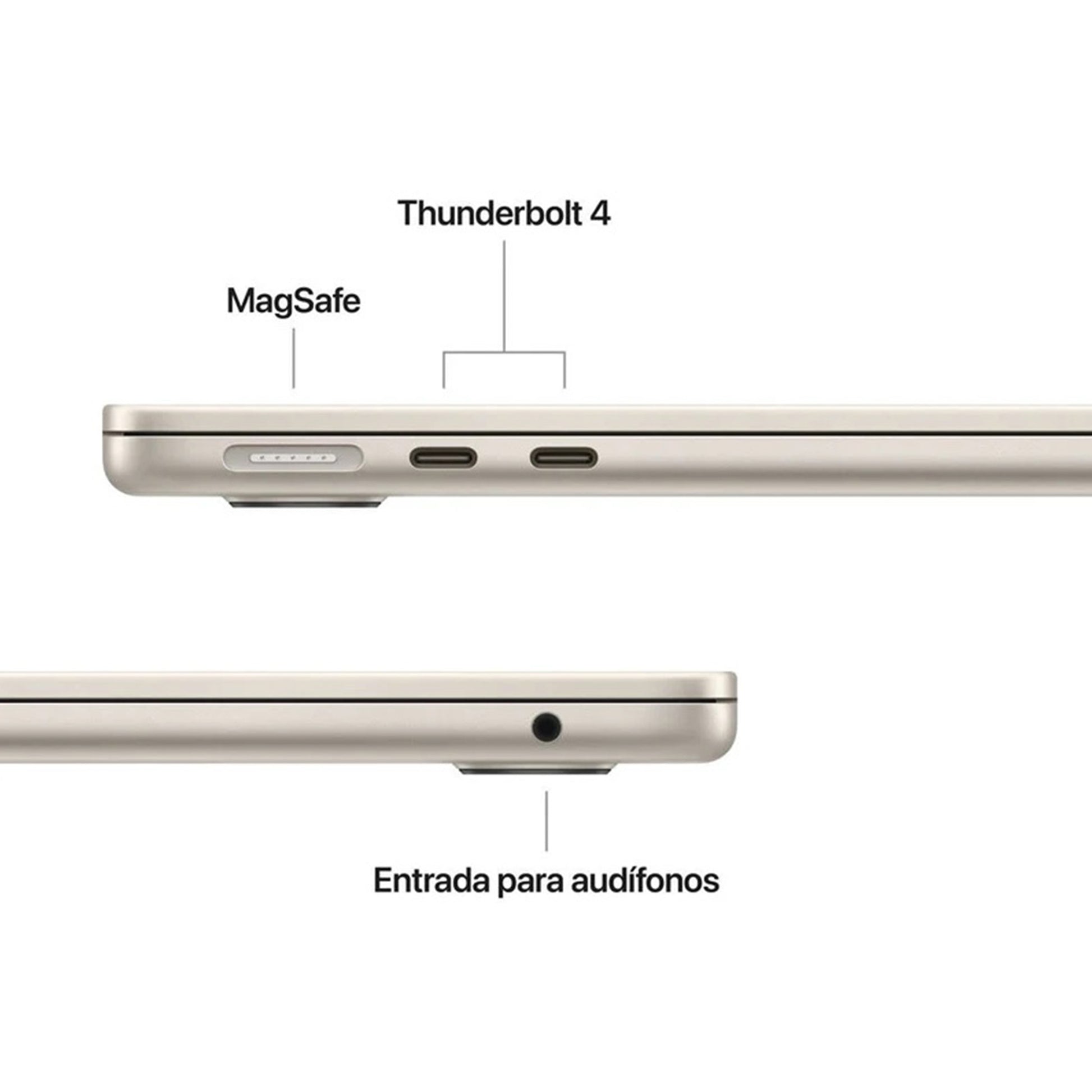 MacBook Air 13 M5 Blanco Estrella 4