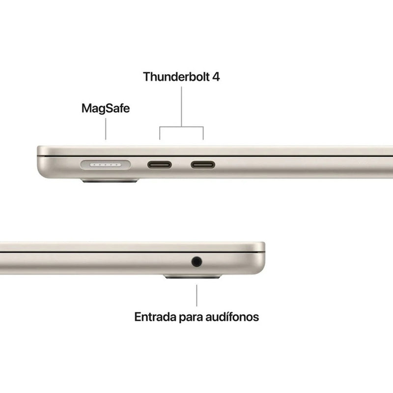 MacBook Air 13 M5 Blanco Estrella 4