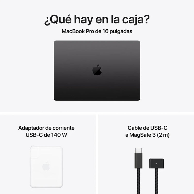 MacBook Pro 16" (M5 MAX) Negro espacial 6