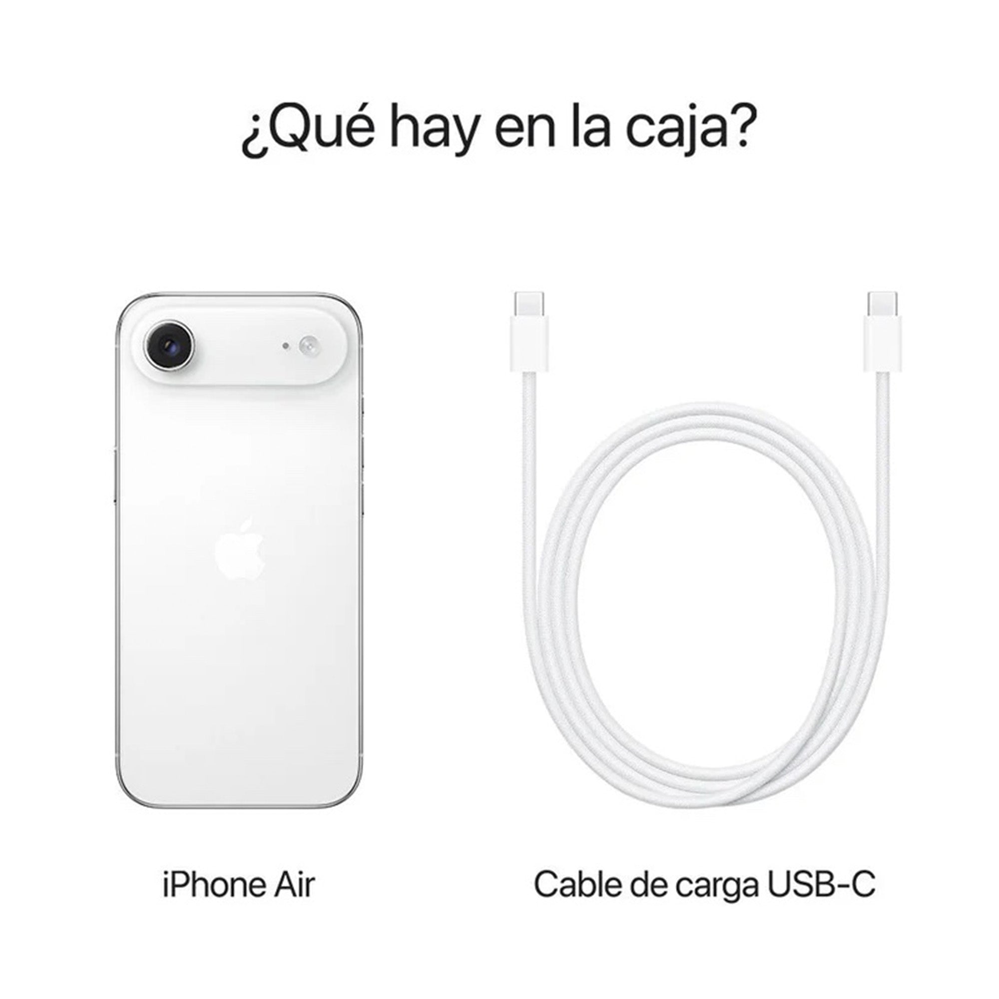 iPhone Air Blanco nube 6
