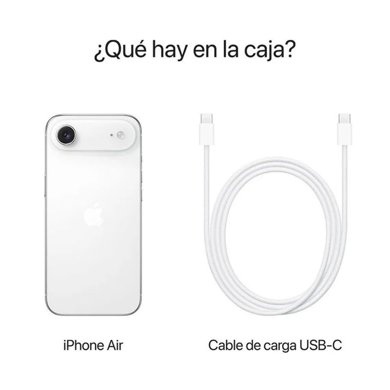 iPhone Air Blanco nube 6