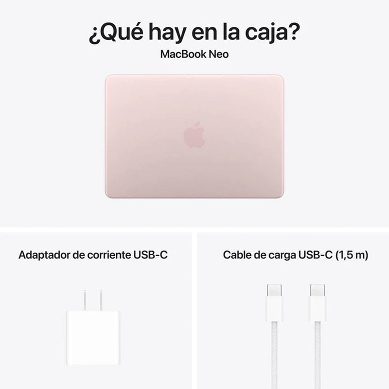 MacBook Neo 13" (A18 PRO) Rosa rubor 6