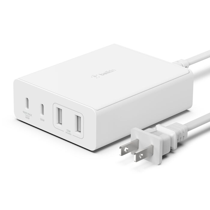 Cargador 108w - USB-C GAN PD 96w Max / USB-C GAN PD 30w GAN WCH010DQWH 1