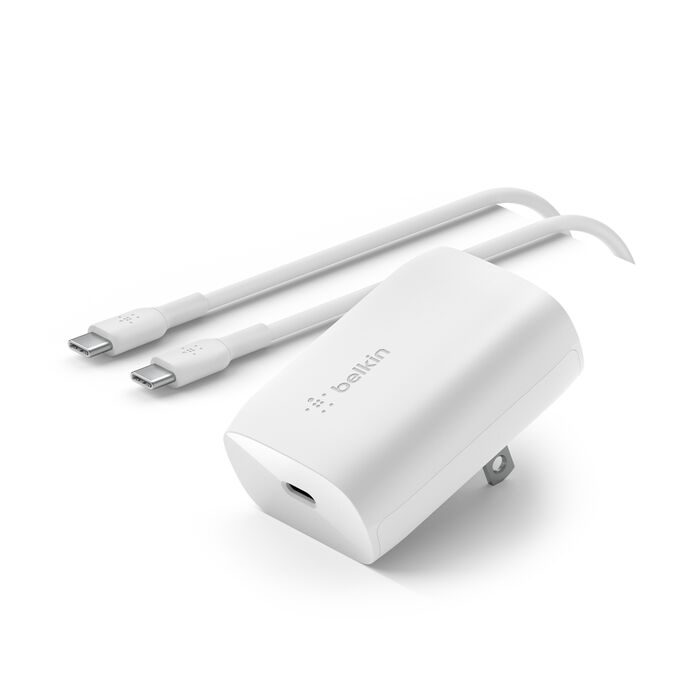 Cargador De Pared Belkin 30w + Cable Usb C A Usb C 1 M WCA005DQ1MWH-B6 1