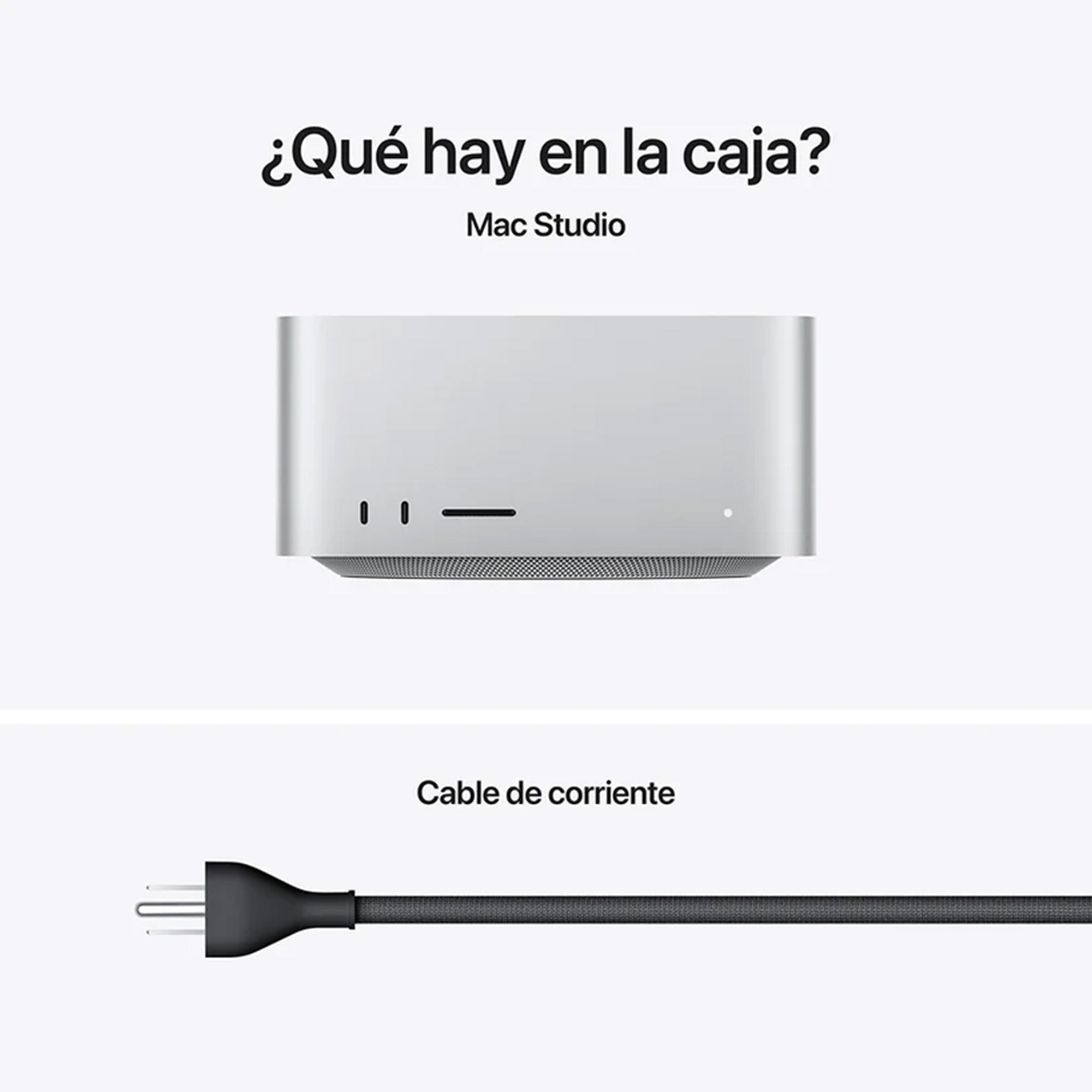 Mac Studio (M3 ULTRA) Plata 6