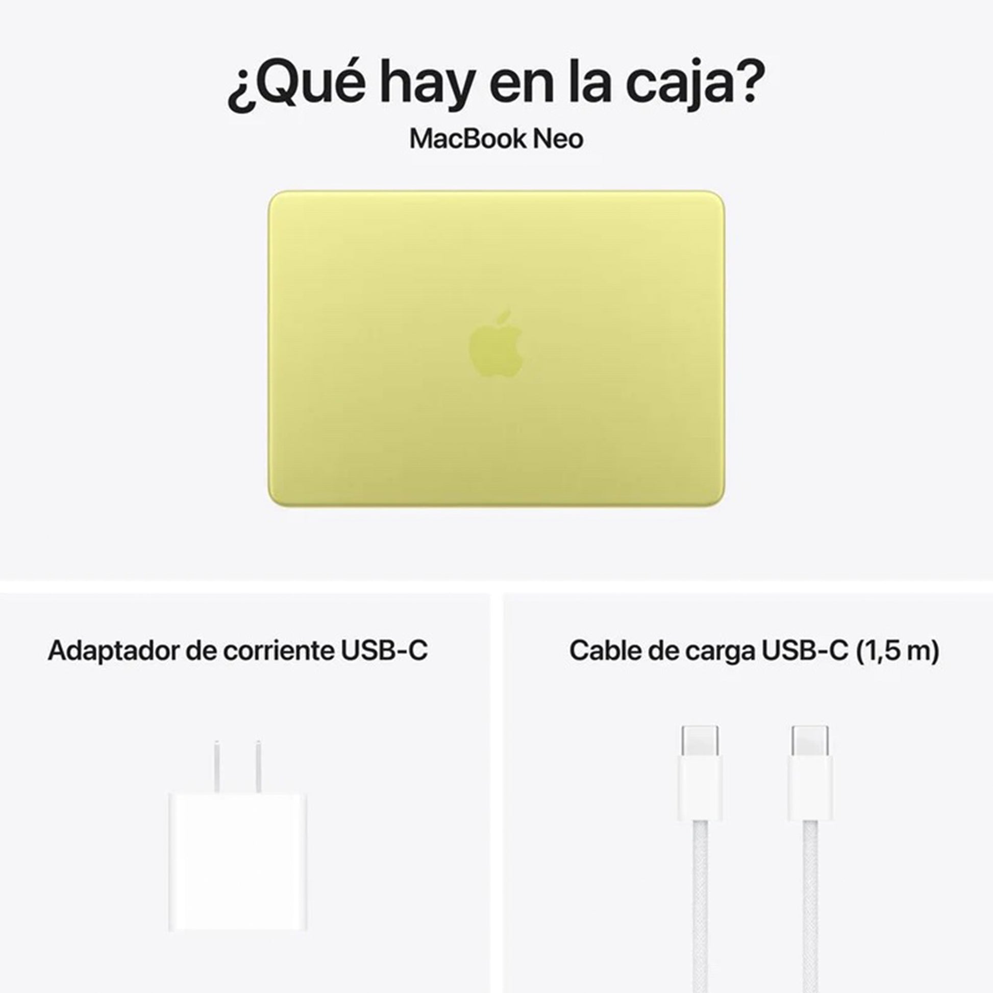 MacBook Neo 13" (A18 PRO) Amarillo cítrico 6
