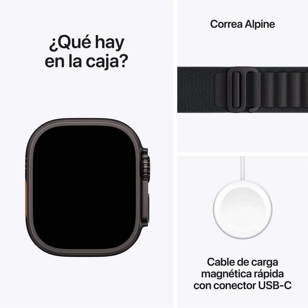 Apple Watch Ultra 3 49mm Titanio negro 8