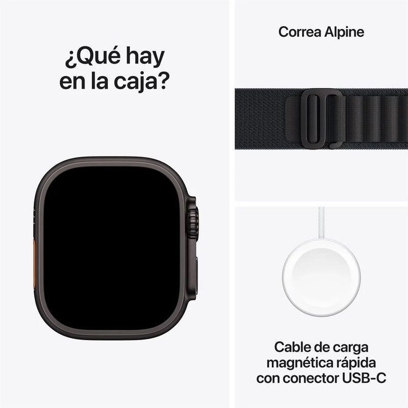 Apple Watch Ultra 3 49mm Titanio negro 8