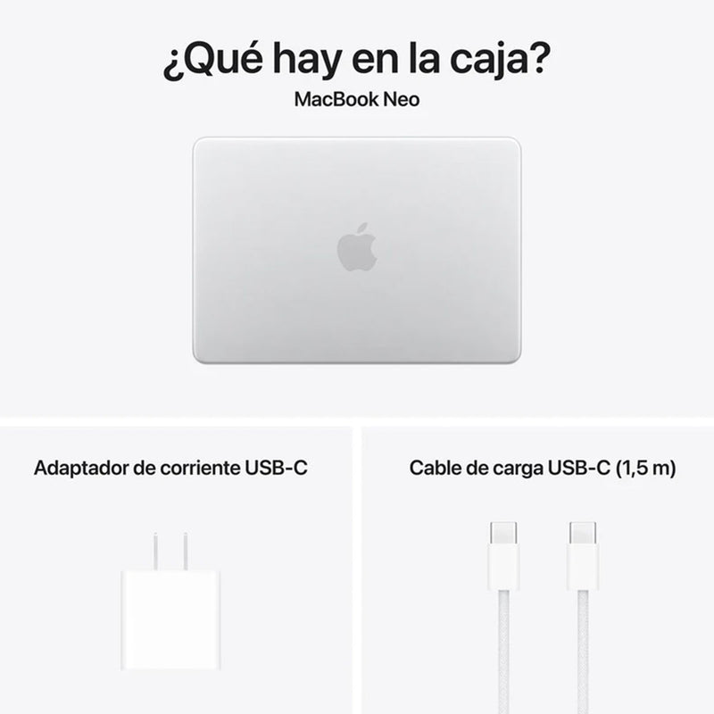 MacBook Neo 13" (A18 PRO) Plata 6