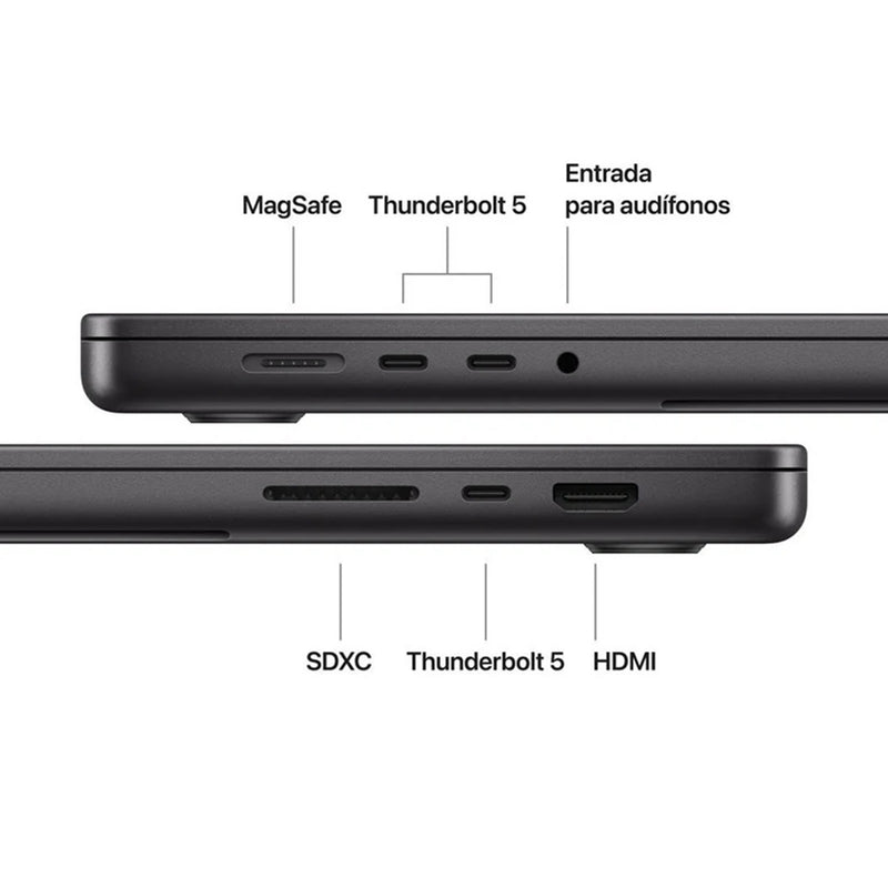 MacBook Pro 16" (M5 MAX) Negro espacial 5